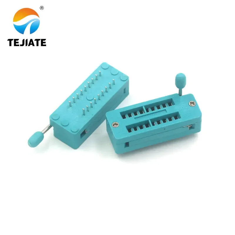 1PCS IC Locking Base Movable Socket Single Machine Chip 14/16/18/20/24/28/40P Test Pedestal