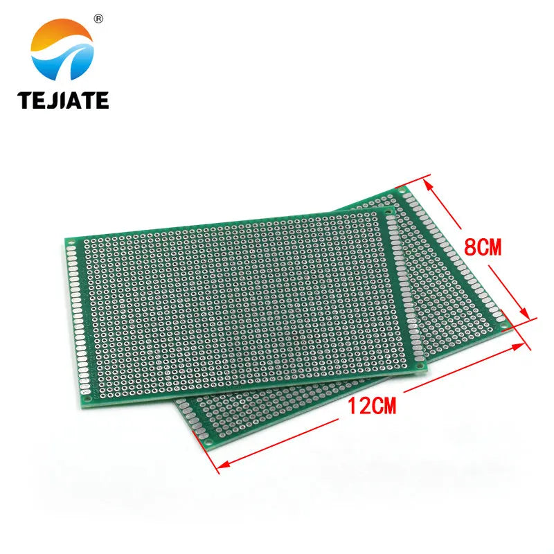 Double-sided tin plate PCB circuit board 4*6 5*7 6*8 7*9CM fiberglass board universal board perforated board