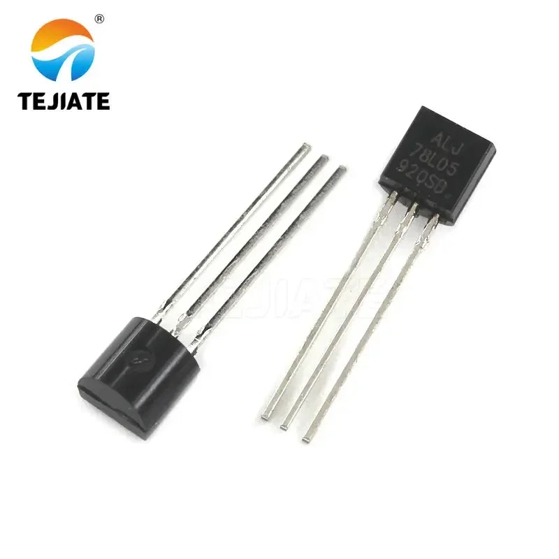 5PCS TEJIATE Triode 78L05 78L06 78L08 78L09 78L10 78L12 78L15 Stable Voltage Three Ports Tertiary Tube SMD DIP Type
