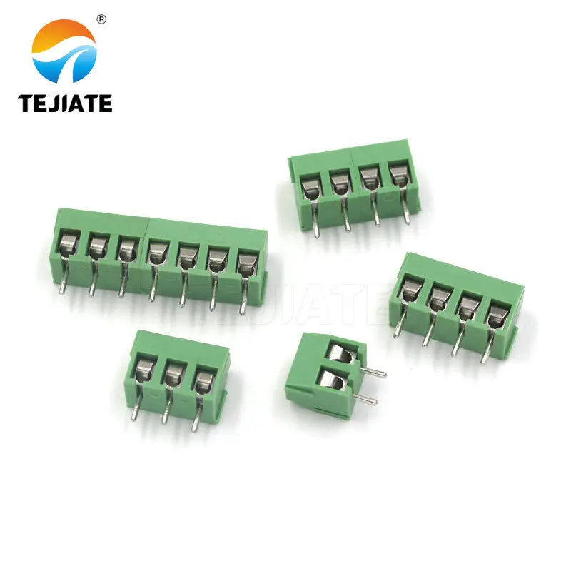 5PCS KF396-3.96mm-2P/3P/4P terminal block 3.96mm spacing screw type can be spliced