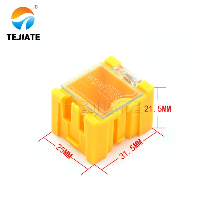 5PCS No.1 SMT component box, component box, sample box, interlocking and detachable