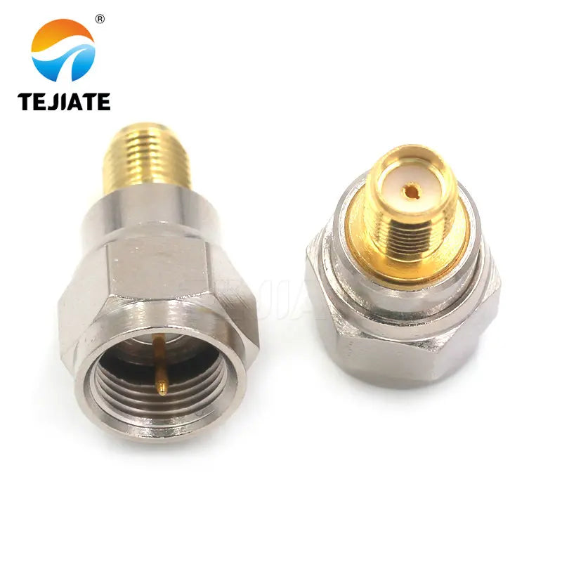 1PCS SMA to F adapter SMA-K external thread to internal thread extension Stew internal pin RF coaxial connector pure copper
