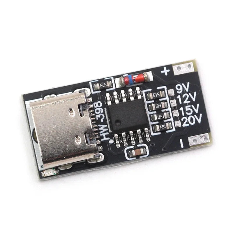 PD QC decoy board fast charging USB boost line Type-C power outage router optical modem adapter bare board motherboard