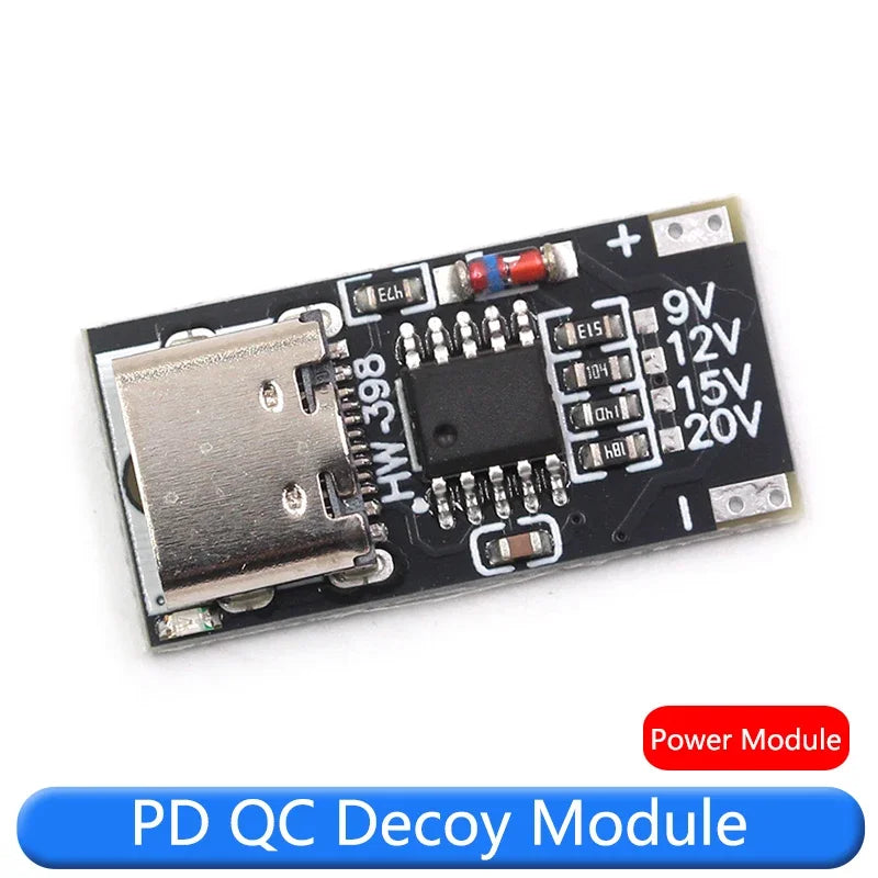 PD QC decoy board fast charging USB boost line Type-C power outage router optical modem adapter bare board motherboard