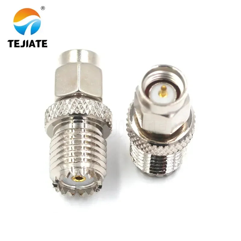 1PCS RF Adapter M Base BNC-UHF Flat Header To UHFK SMAK-UHF MINI Male/Female Header Connector
