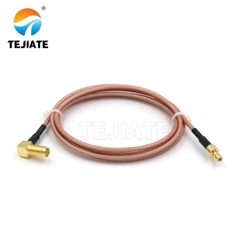1PCS TEJIATE Adapter Cable SMB To RPSMA Type SMB-J Convert RPSMA-KW 8-90CM 1M 1.5M 2M Length Connector RG316 Wire