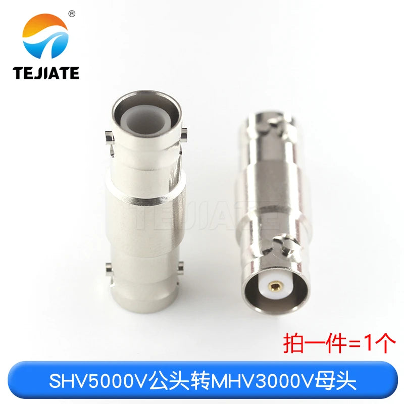 1PCS SHV5000V Female and Male High Voltagel Test RF Connector with Nut Fixed Waterproof Washer