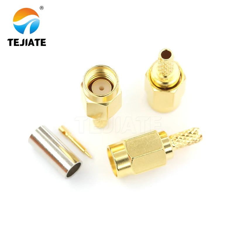 1PCS SSMA-JW/K/J-1.5 Female and Male Adapter for Extension Cable Connector RF Coaxial