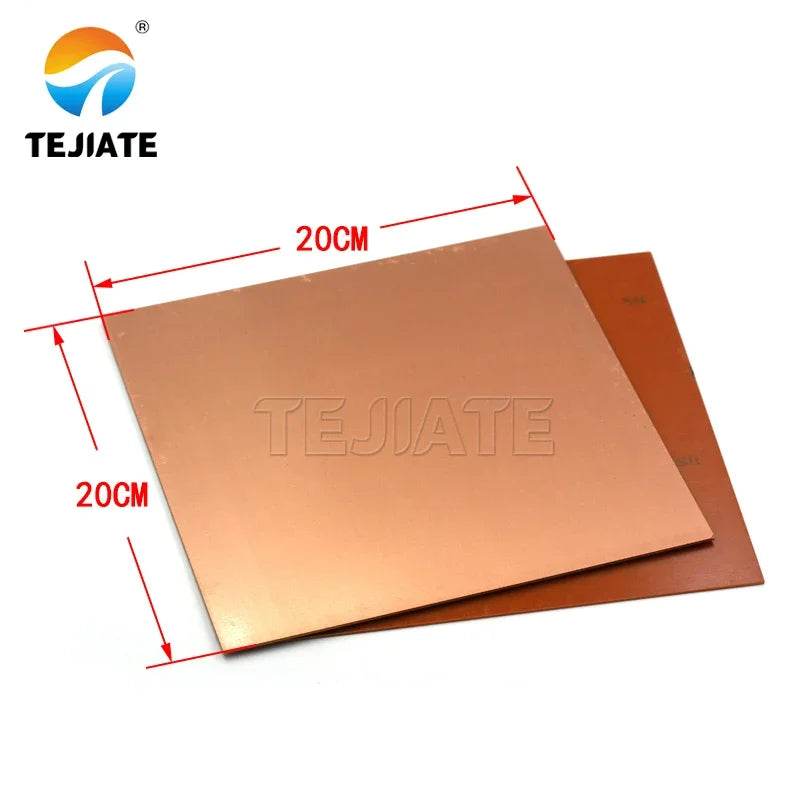 Single-sided bakelite copper clad board, experimental board, PCB circuit board 7*10 10*15 10*20 20*30 circuit board
