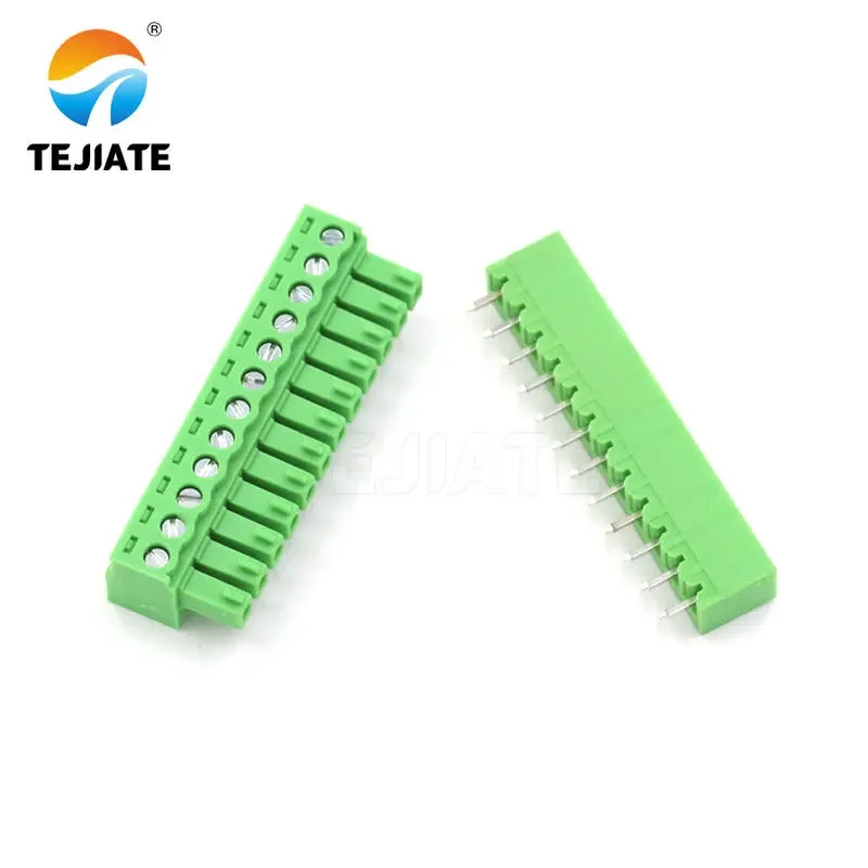 1Pairs KF2EDG 3.81MM Plug-In PCB Terminal Straight Pin/Bent Pin Socket 10P/12P/16P