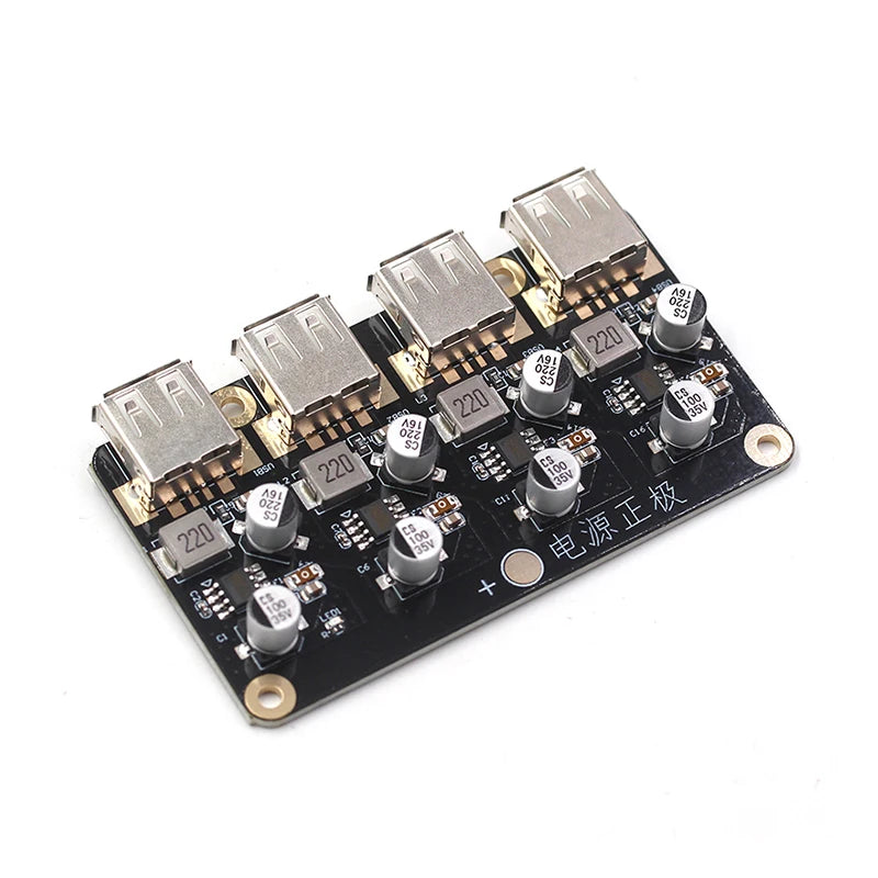 TPS61088 High Power Boost Module DC-DC Single Cell Lithium Battery 12V 24V USB Mobile Phone Fast Charge QC2.0 QC3.0 TYPE-C