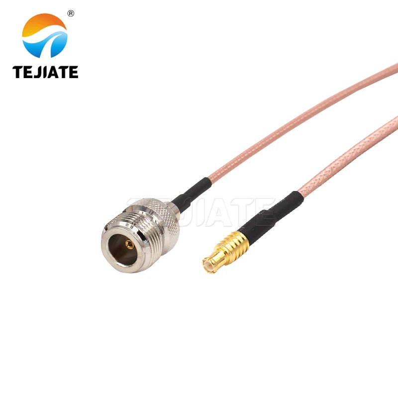1PCS TEJIATE Adapter Cable N To MCX Type NK Convert MCXJ 8-90CM 1M 1.5M 2M Length Connector RG316 Wire
