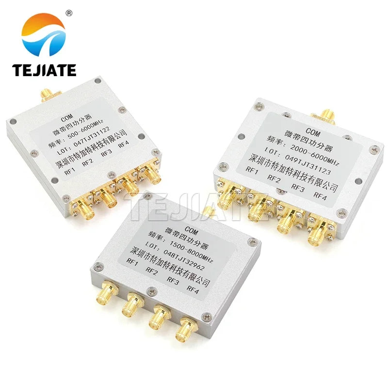 1PCS SMA Microstrip Power Divider, One Point Four, 0.5-8G SMA RF Combiner, WIFI 2-6G Power Divider