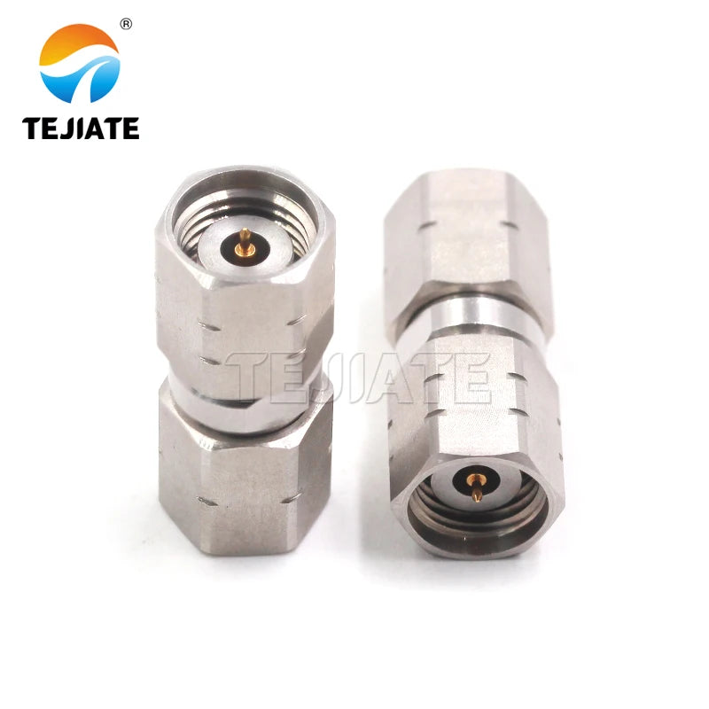 DC-40G 50G stainless steel millimeter wave 1.85mm 2.92mm 2.4mm female to male rf coaxial high frequency adapter adaptor