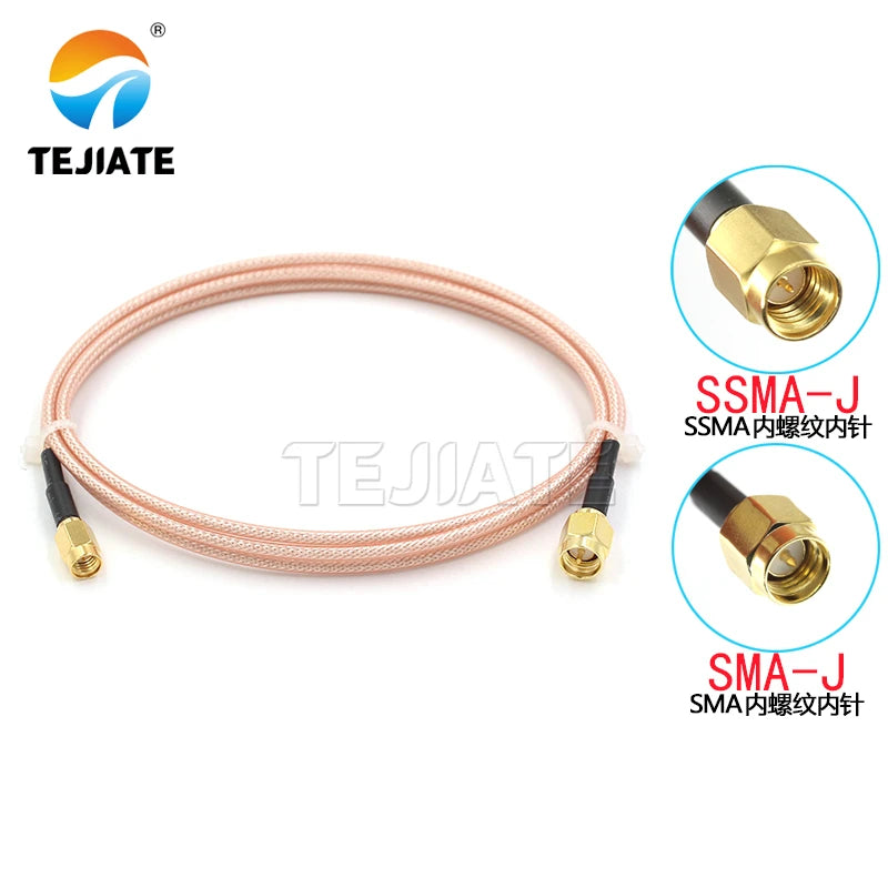 1PCS SSMA male to SMA male female extension cable SSMA-J to SMA-J SMA-KY BNC-J BNC-JW BNC-KY RF cable RG316 adapter cable