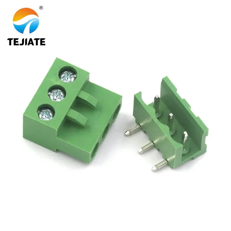 10 sets/batches of HT5.08 234567pin straight needle bending pin terminal plug type 300V 10A KF2EDGK 5.08mm spacing PCB connector