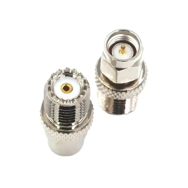 1PCS BNC-UHF To UHFK SMAK-UHF MINI Male/Female Header Connector M Base RF Adapter