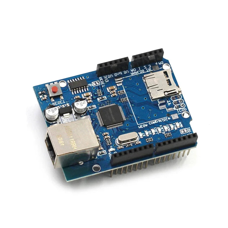 New Ethernet W5100 Network Expansion Board Module SD Card Expansion Compatible With UNO R3