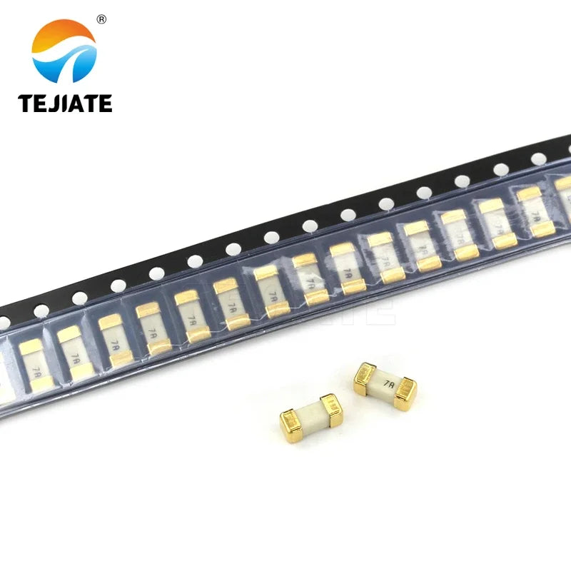10PCS 1808 Patch Fuse Quick Break Fuse 0.5/1/2/3/4/5/6.3A Fuses Clip  Electronic tool Matching Fuse Base