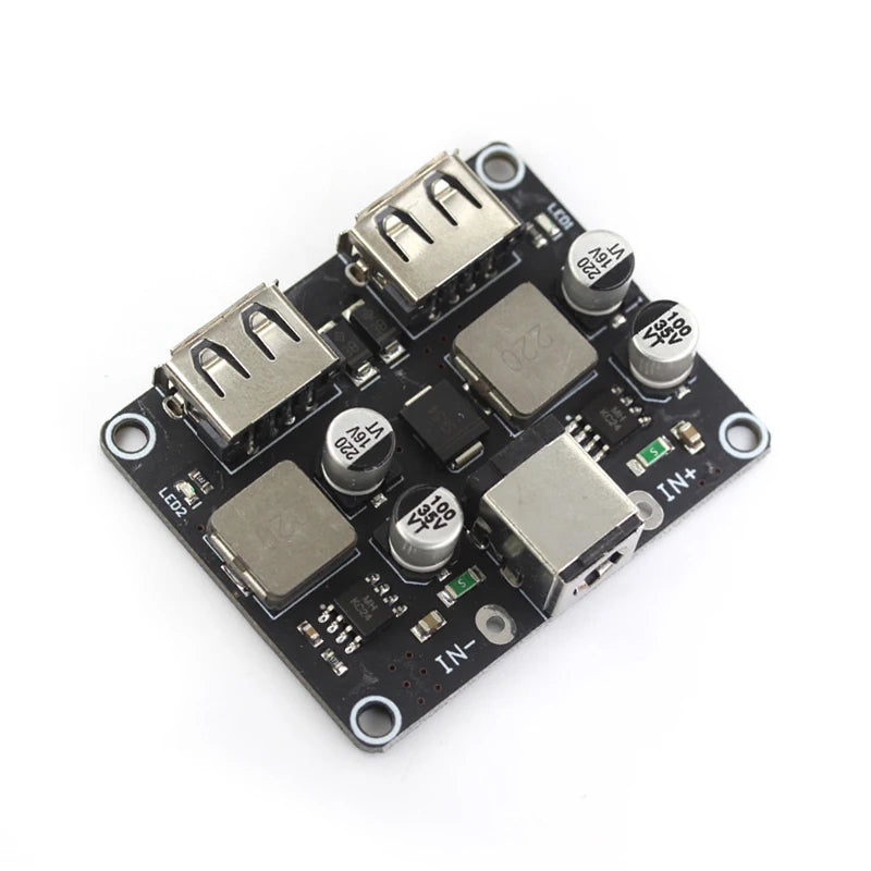 TPS61088 High Power Boost Module DC-DC Single Cell Lithium Battery 12V 24V USB Mobile Phone Fast Charge QC2.0 QC3.0 TYPE-C