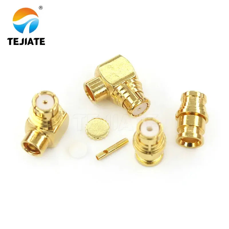 1 PCS SMP-KB2 SMP-KWB2 Adapter for RG405 Semi-felxible Semi-Rigid Cable All Copper Gold-Plated
