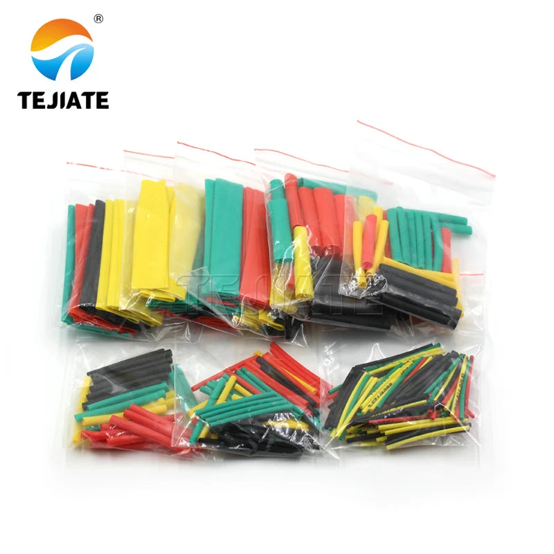 EP Heat shrink tubing insulation sleeve flame retardant color combination set home DIY electrical wiring data line