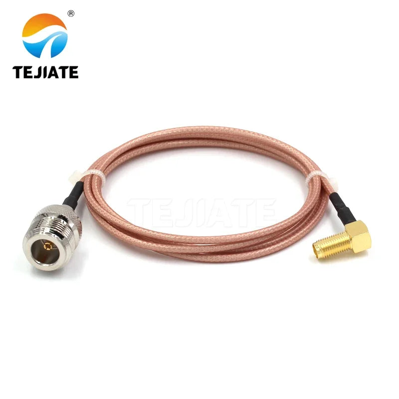 1PCS TEJIATE Adapter Cable N To SMA Type NK Convert SMAKW 8-90CM 1M 1.5M 2M Length Connector RG316 Wire