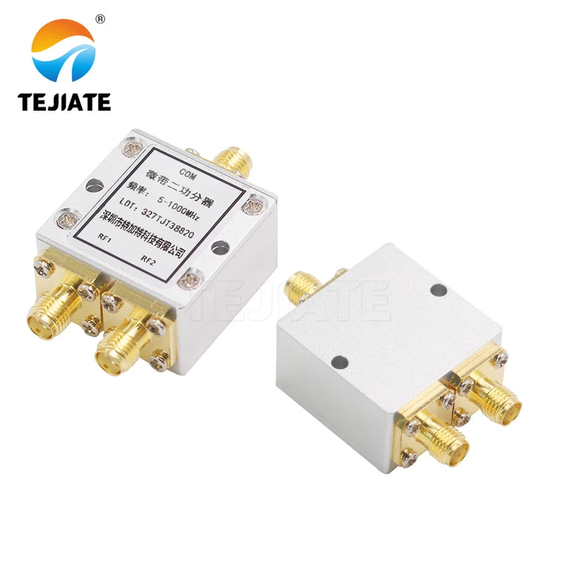 1PCS SMA Power Divider One to Two 0.5-8G 0-6000MHz Microstrip Splitters RF Combiner