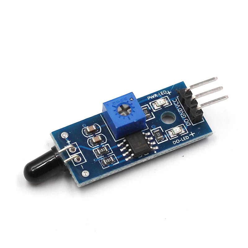Flame sensor module Flame sensor module Smart car Fire source detectio ...
