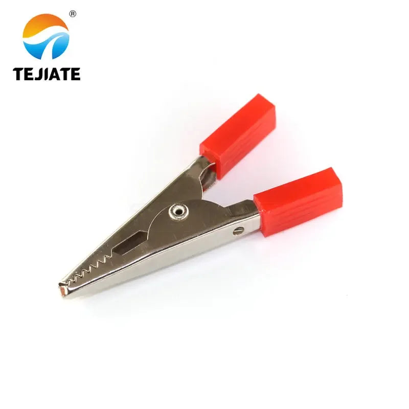 10PCS Alligator Clip Small/Large Electric Clamp Battery Clip Power Test Tong Experiment Tool