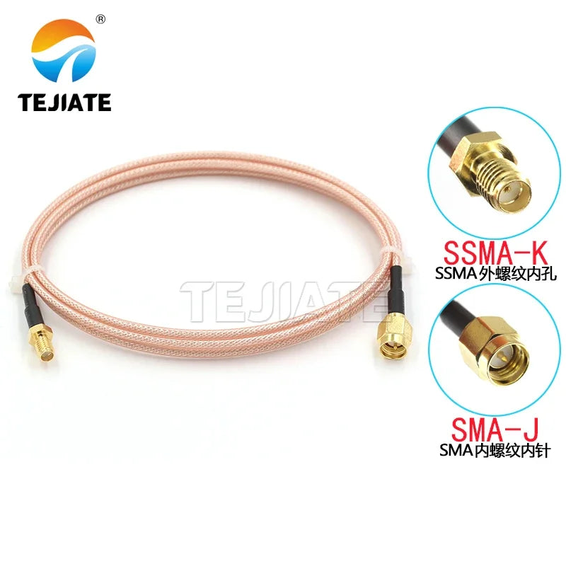 1PCS SSMA female to SMA male female extension cable SSMA-K to SMA-J SMA-KY BNC-J BNC-JW BNC-KY RF cable RG316 adapter cable