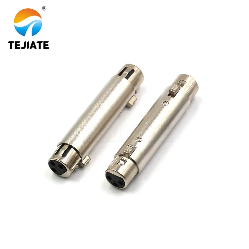 1PCS Cannon female head to 6.5 female 3-core Cannon male to RCA lotus audio female base 6.35 microphone adapter