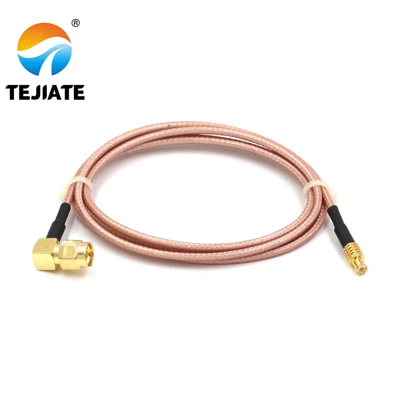 1PCS TEJIATE Adapter Cable MCX To SMA MCX-J Convert SMA-JW 8-90CM 1M 1.5M 2M Length Connector RG316 Wire