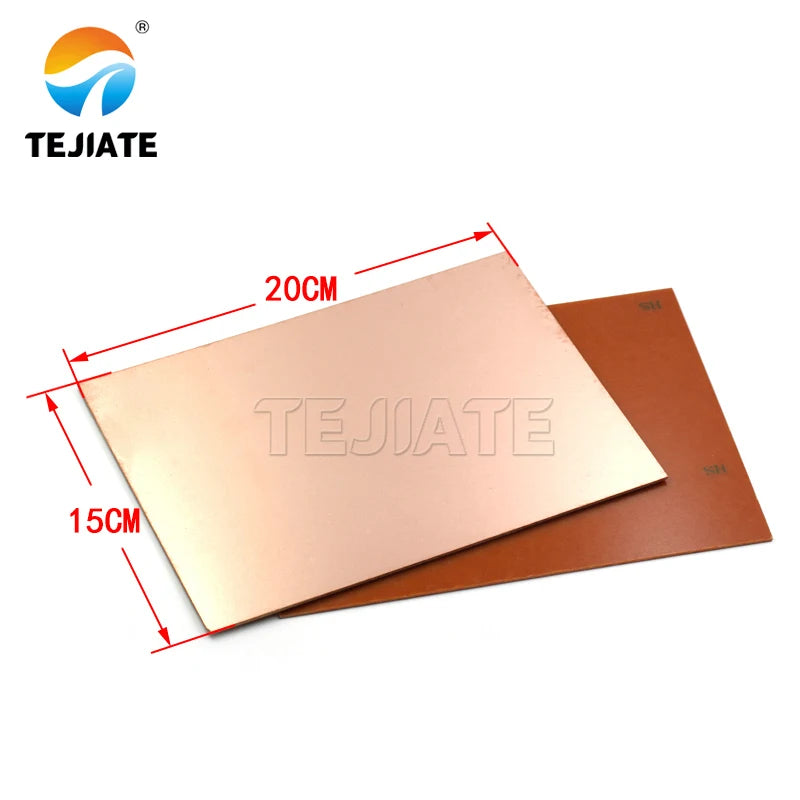 Single-sided bakelite copper clad board, experimental board, PCB circuit board 7*10 10*15 10*20 20*30 circuit board