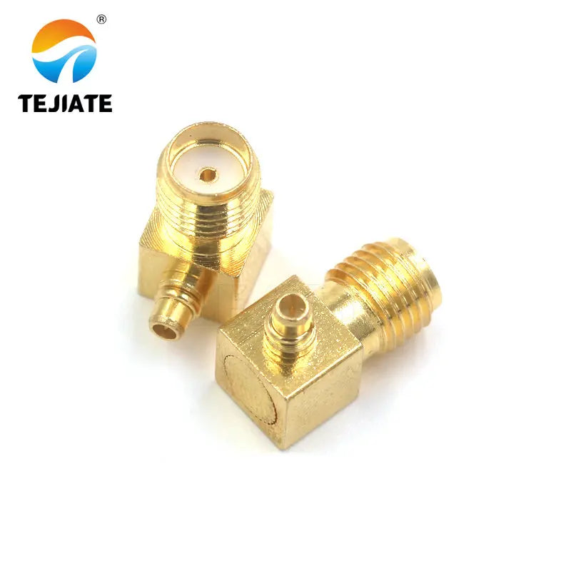 1PCS SMA to MCX MMCX adapter SMA/MCX/MMCX-J/K internal and external RF coaxial adapter connector antenna gold-plated