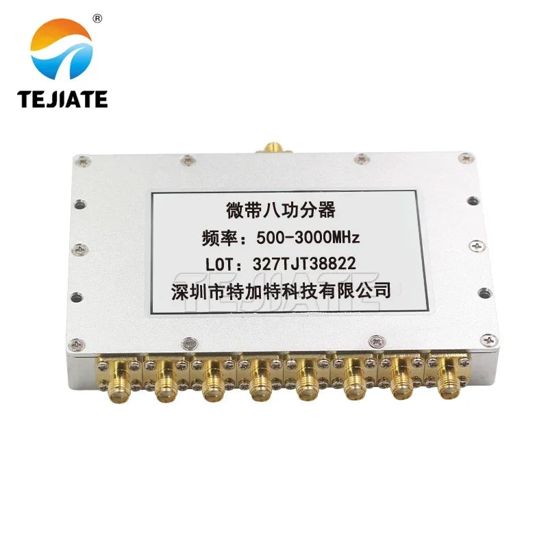 1PCS SMA power divider, one point eight, 2-6G microstrip power divider, 500-3000MHz combiner, 2.4G-6G