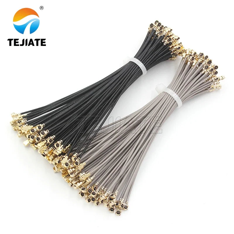 5PCS micro coaxial cable female Plug to u.fl Female Jackmicro coaxial cable Connector rf0.81 Jumper Cable