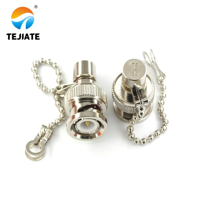 1PCS BNC Load Male Plug Termination Connector Coaxial Brass Resisitor 50/75Ohm High Quality Adapter