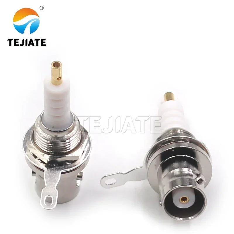 1pcs MHV-KFD High Voltage RF Connector MHV-KY Chassis Panel Through Wall Fixed Socket MHV-JY