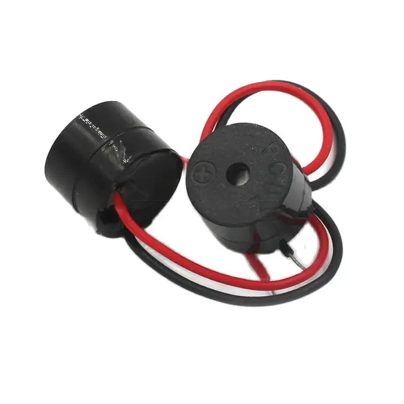 2PCS Electromagnetic active buzzer 6V-12V 12*9.5MM band alarm loudspeaker