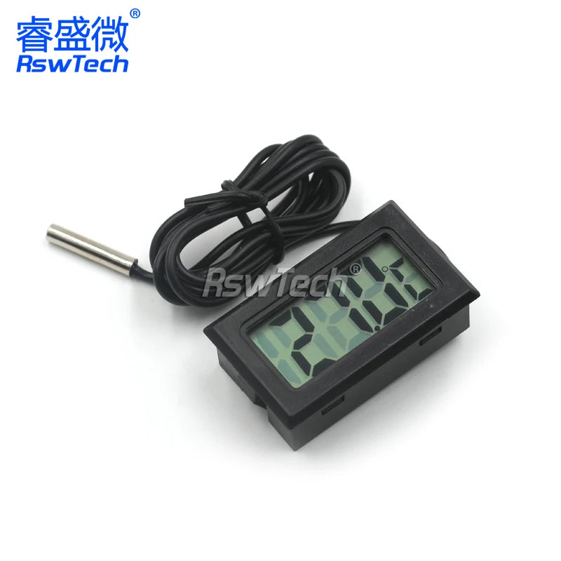 LCD Digital Thermometer for Freezer Temperature -50~110 degree Refrigerator Fridge Thermometer