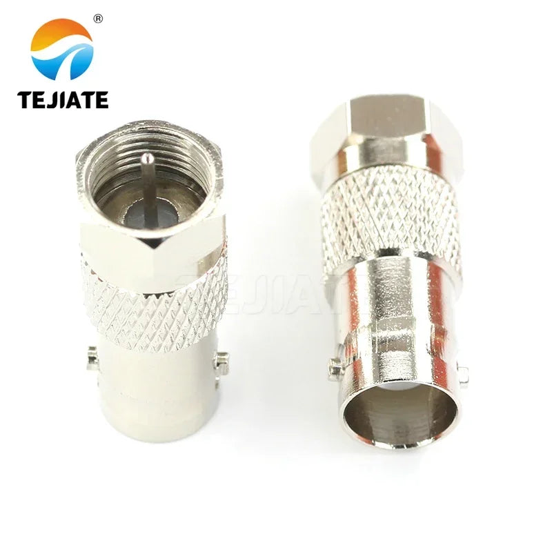 1PCS BNC-F-JK/KK/KJ Male to Female F Head British Adapter Bayonet Radio Frequency Connector