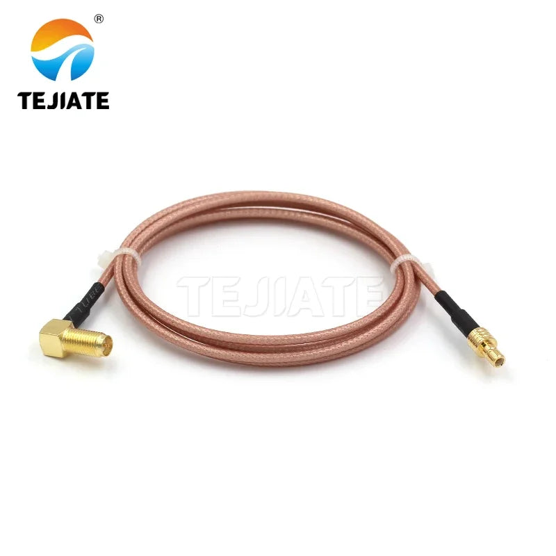 1PCS TEJIATE Adapter Cable SMB To RPSMA Type SMB-J Convert RPSMA-KW 8-90CM 1M 1.5M 2M Length Connector RG316 Wire