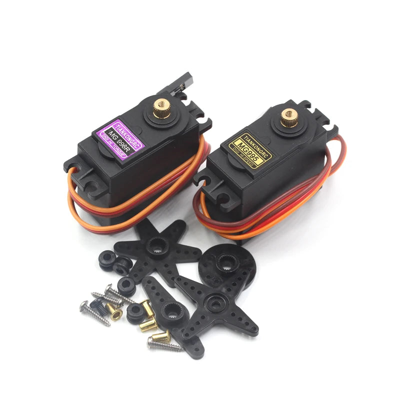 1PCS Steering gear module SG90 MG90S MG995 MG996 Servo Metal Gear for Model Helicopter Boat DIY