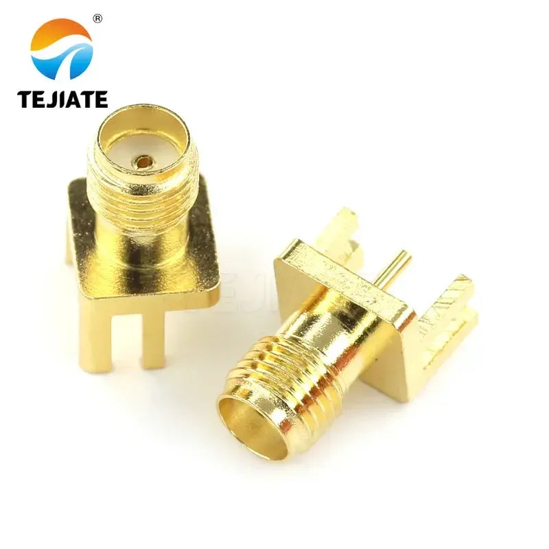 1PCS SMA-KE Antenna Base Connector Straight Header Square/Skew Foot Adapter
