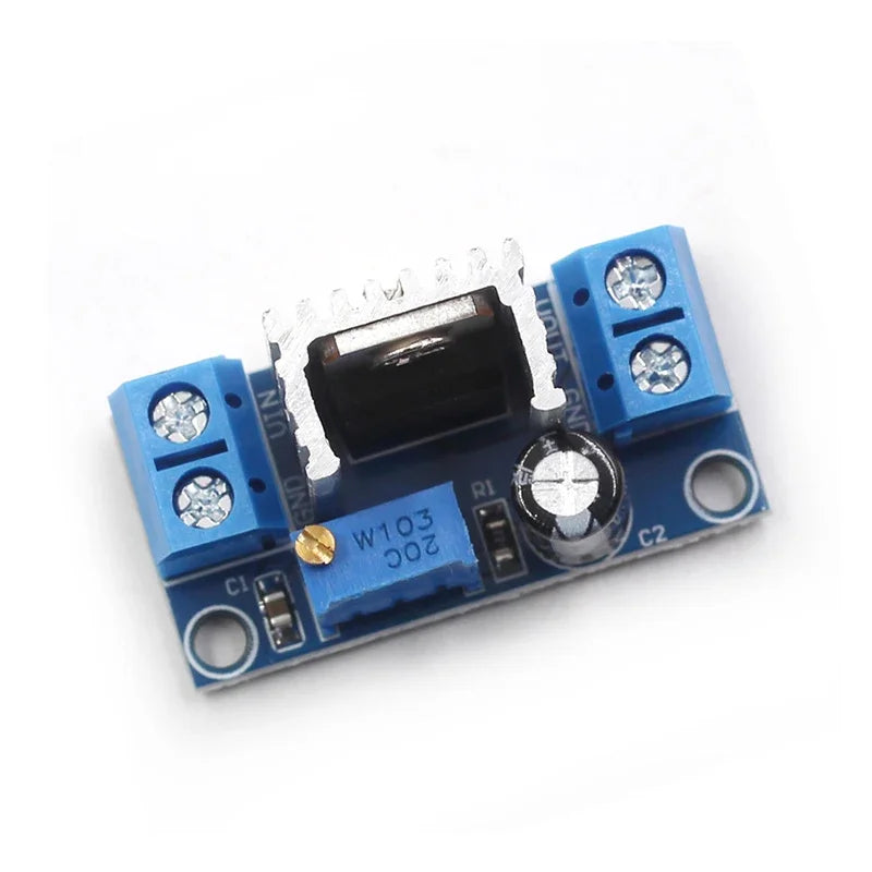 LM317 adjustable step-down voltage regulator DC-DC linear regulator electronic power module