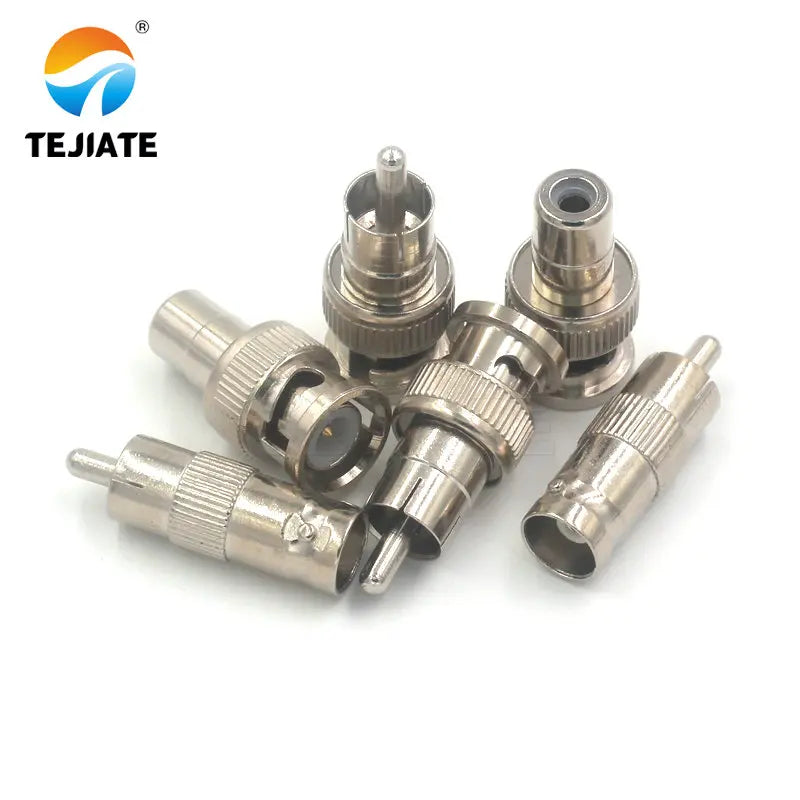 5PCS BNC to RCA adapter BNC-RCA male female direct conversion RF coaxial adapter plug, used for system CCTV cameras