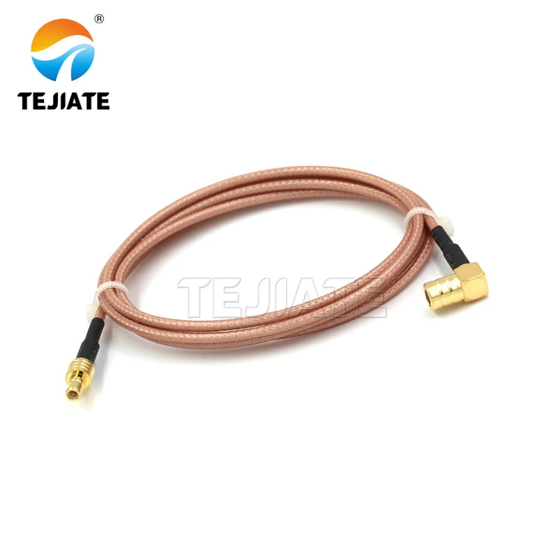 1PCS SMB male to SMB bent male female adapter wire SMB-JW SMB-KW to SMB-J RF wire RG316 coaxial impedance 50 ohms