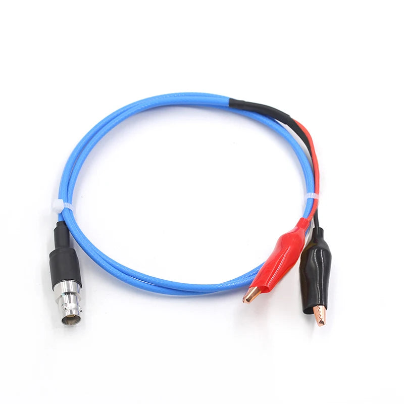 1PCS Three Coaxial BNC Male Three Card Male TRB Male Three Card Female to 2 Crocodile 1M TRRG316 oscilloscope connection line