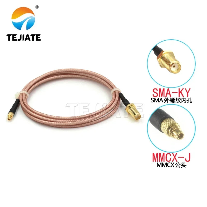 RG316 MMCX-SMA-JKW MMCX MMCX Bent Male To SMA Female RG316 Wire And Cable